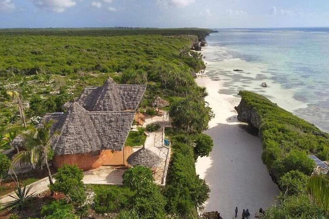 Mtende Beach; Kuza Cave; Paje Beach; Paje Seaweed Center; The Rock Restaurant - Relaxing at Paje Beach