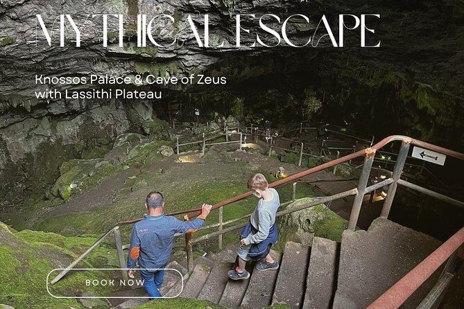 Mythical Escape: Zeus Cave & Knossos Palace With Lassithi Plateau From Elounda - Pickup Information