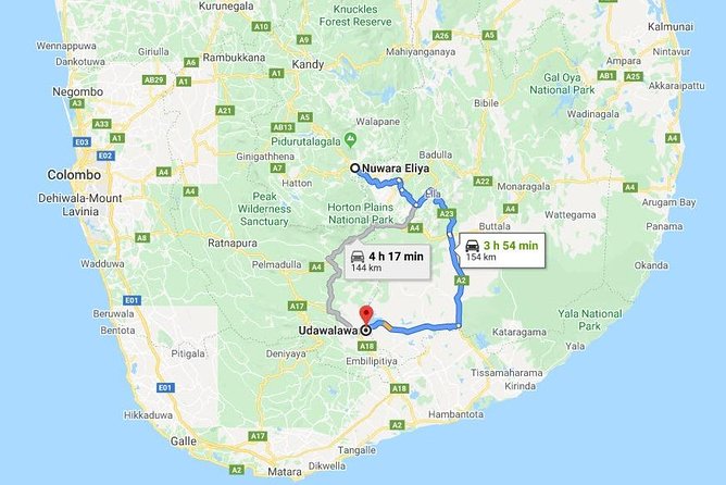 Nuwara Eliya City to Udawalawe City Private Transfer - Accessibility and Amenities