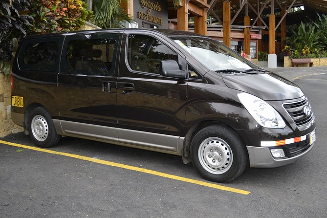 One Way Transfer Rio Celeste Hideawey Hotel to SJO or Airport up to 8 Passengers - Pickup Locations