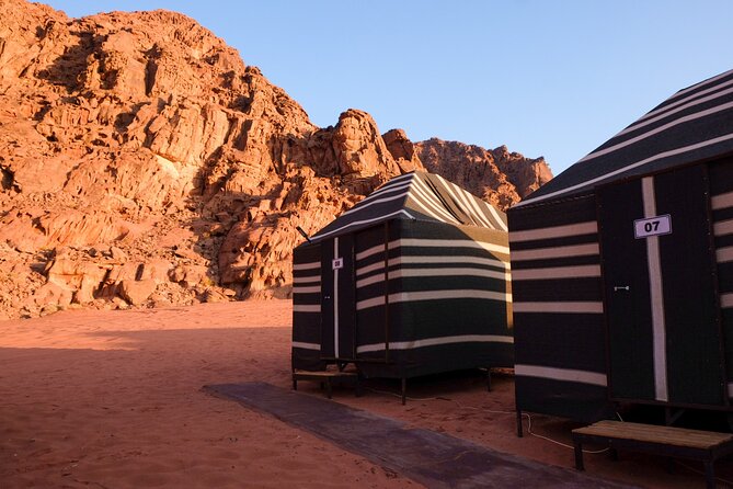 Overnight in Bedouin Camp. Dinner and Breakfast Included. - Meeting and Pickup