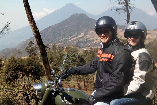 Overnight Tour to Lake Atitlán on a Classic Motorcycle