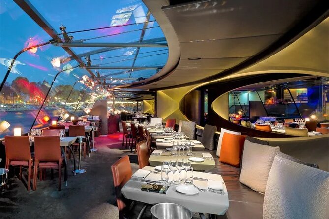 Paris Menu Dinner Night Cruise-Bateaux Parisien - Included Services and Amenities