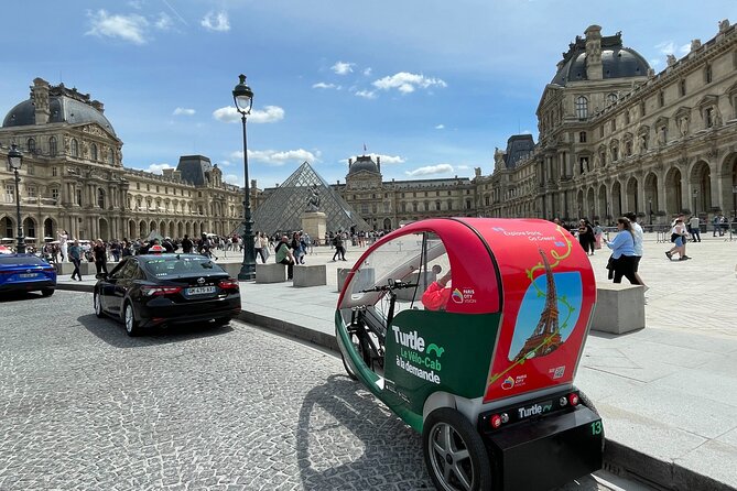 Paris Private Sightseeing Guided Tour by Electric Rickshaw - Convenient Pickup Options