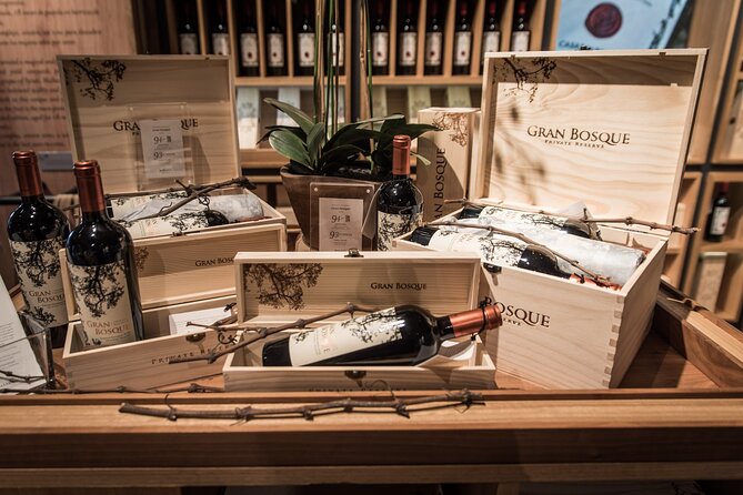 Premium Wine Tasting and Private Transport to Casas Del Bosque - Inclusions: Bottled Water, Alcoholic Beverages, Tasting of Local Wines at the Market, and 5 Wines at the Winery