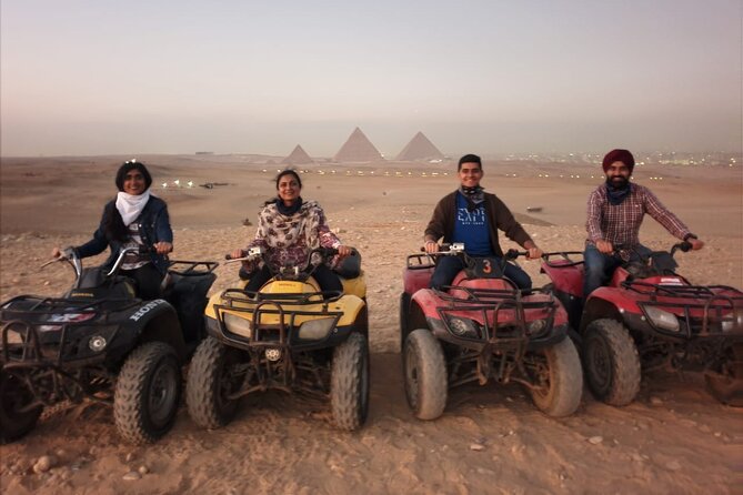 Private ATV Tour at Giza Pyramids With Pickup From Cairo
