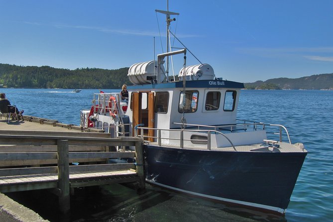 PRIVATE DRIVER TOUR From Bergen: the Island of Light (Lysøen), 4 Hours - Inclusions and Pickup Information