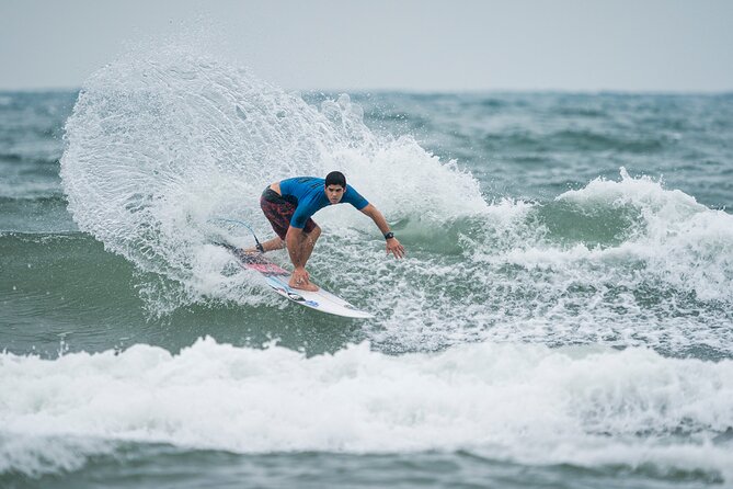 Private Full Day Surf and Wine From Santiago - Meeting and Pickup