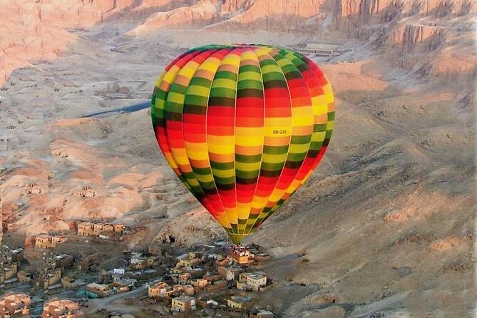 Private Half-Day Luxors West Bank Adventure Tour Hot Air Balloon