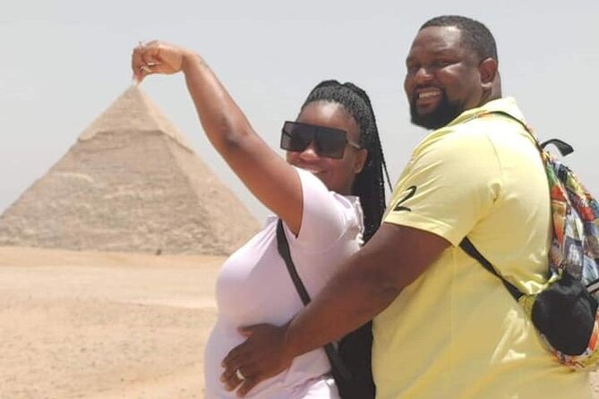 Private Layover in Giza Pyramids With Camel Ride , Quad Bike and Shopping Tour - Pickup Information