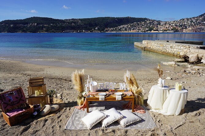Private Marriage Picnic Proposal From Nice - Location and Services Included
