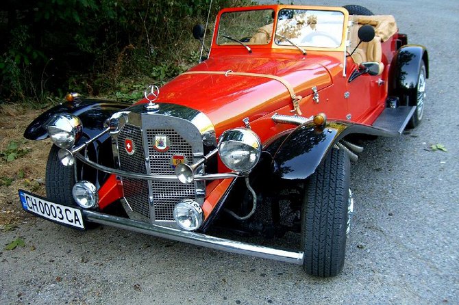 Private Retro Stylish Tour of Sliven With Mercedes SSK 1973 - Pickup Options and Meeting Point