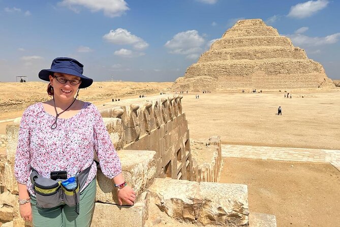 Private Tour Giza Pyramid Sphinx Memphis Saqqara Lunch CamelRide - Pickup Details