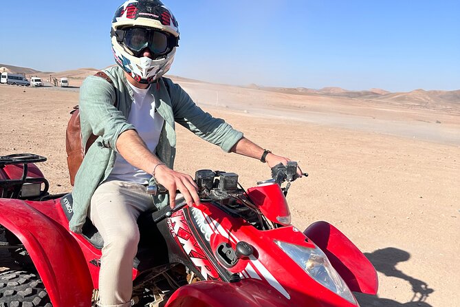 Quad Bike, Romantic Dinner in Agafay Sunset With Fire Show - Location and Meeting Point
