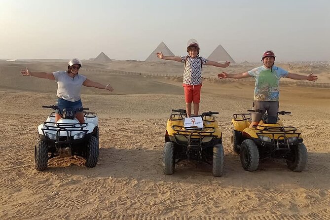 Quad Bike Trip At Desert of Giza Pyramids - Location and Setting