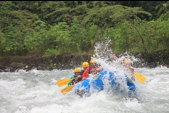 Rafting III & IV Sarapiqui River - Whats Included and Start Time