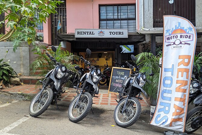 Rappel Tour From Medellin. Transport by Car or Motorcycle - Included Amenities
