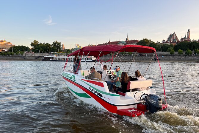 Rental of Motorboat for 10 on Vistula in Warsaw No License Needed - Meeting Point Information and Directions