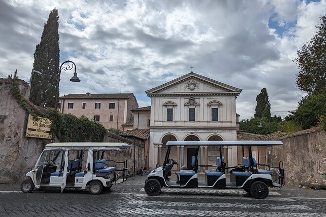 Rome: Appian Way Golf Cart Charter With Driver - Private - Meeting Point Details