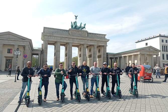 Selfdrive E-Scooter or by Sitting in Rickshaw-Berlin Highlight - Tour Information