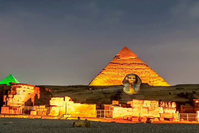 Sound and Light Show at The Pyramids With Dinner - Accessibility and Participation Information