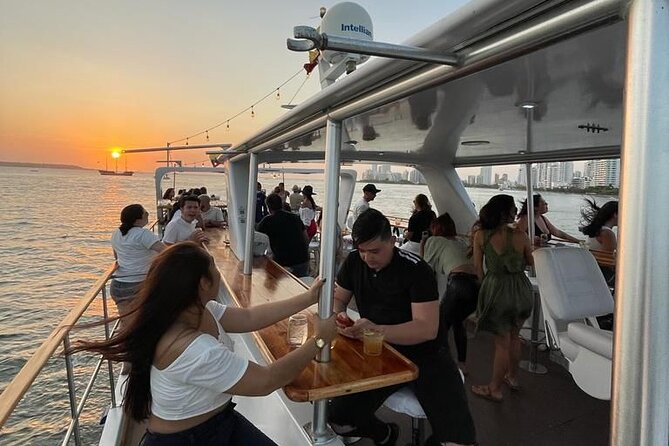 Sunset Navigation Through the Bay of Cartagena - Meeting Point Details