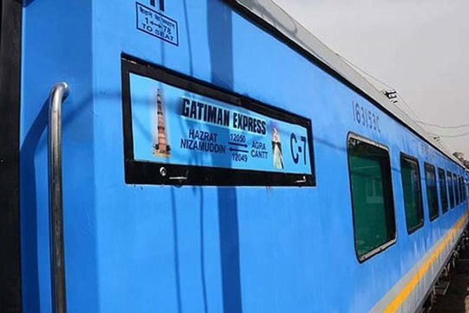 Taj Mahal by Superfast Train Gatimaan Express - Tour Overview