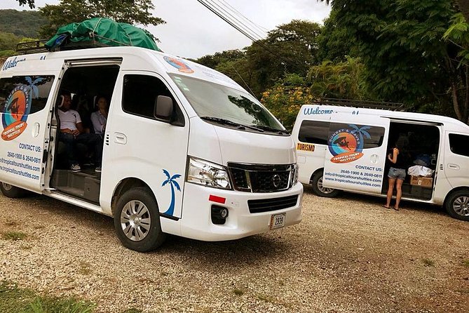 Tambor to Liberia Airport Shared Shuttle - Booking Process