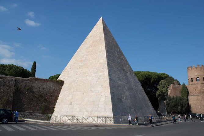Testaccio Art & Food Tour Including Cestius Pyramid, Ancient City Walls & Gate - Guide and Itinerary