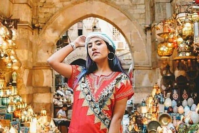 Tour to El Moez Street With Al Azhar Park With Dinner - Tour Highlights