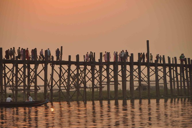U Bein Bridge Sunset Cycling Day Tour From Mandalay