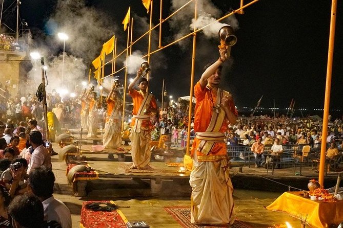 Varanasi Evening Walking Tour With Ganga Arti - Ganga Aarti Ceremony