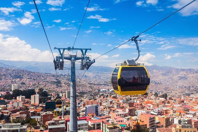 Walking City TOUR La Paz + Cable Cars + Valle De Luna. PRIVATE TOUR - Itinerary Highlights