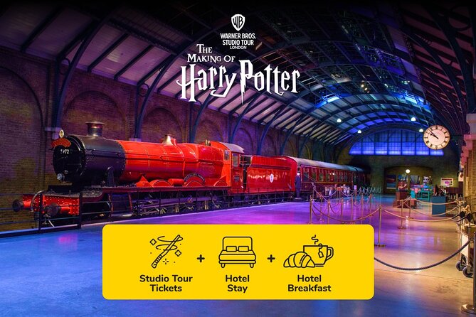 Warner Bros. Studio Tour London Entry Ticket and Four-Star Hotel - Accommodation Details