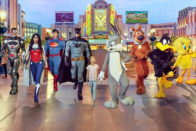 Warner Bros World Abu Dhabi Admission Ticket - Inclusions