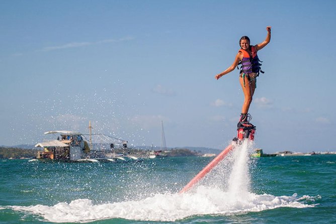 Watersport Package Jet Fly Board And Parasailing Adventure - Included Amenities