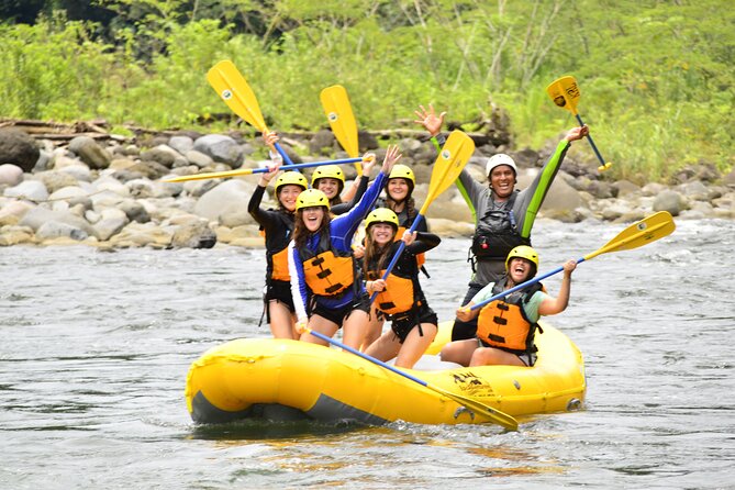 White Water Rafting Class III in the Sarapiqui River Costa Rica - End Point Information