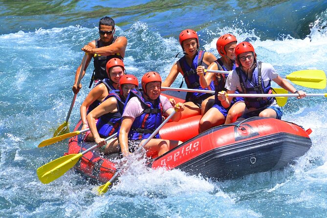 White Water Rafting Quad and Zipline From Alanya - Pickup Information