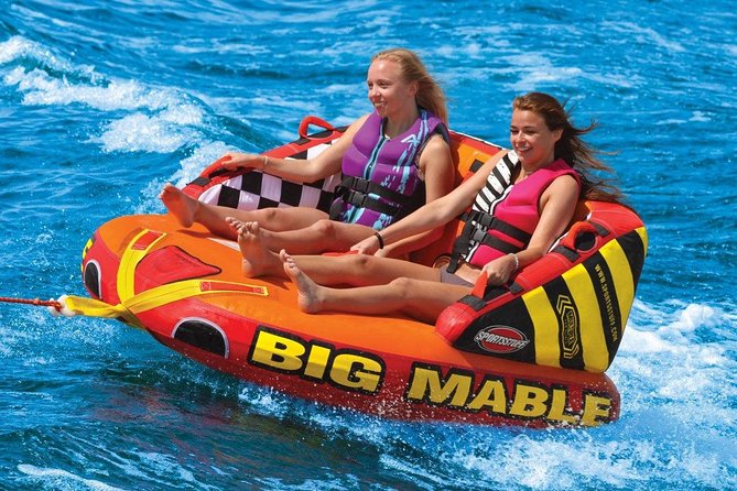 3 Watersports + Ile Aux Cerfs Speedboat Cruise + BBQ Lunch & Drinks + Waterfall - Good To Know