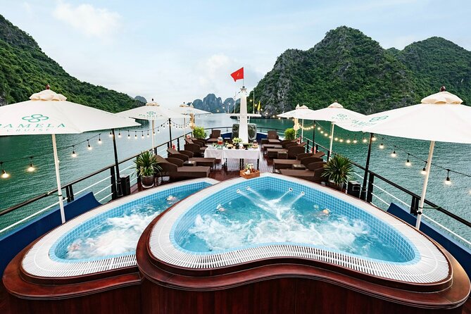 1 Day Pamela 5 Star Luxury Cruise From Halong Bay, Jacuzzi Pool - Tour Details