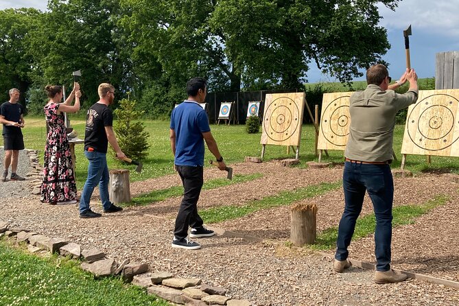 1 Hour Axe Throwing Activity in Hereford - Booking Process and Weather Policy
