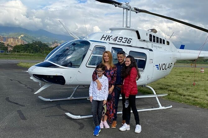 2-Hour Helicopter Flight Overseeing Medellin - Logistics and Pickup Details