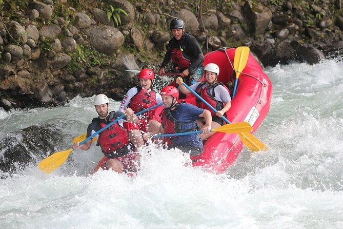 2-in-1 Arenal Volcano National Park Canyoning and White Water Rafting - Tour Duration and Capacity
