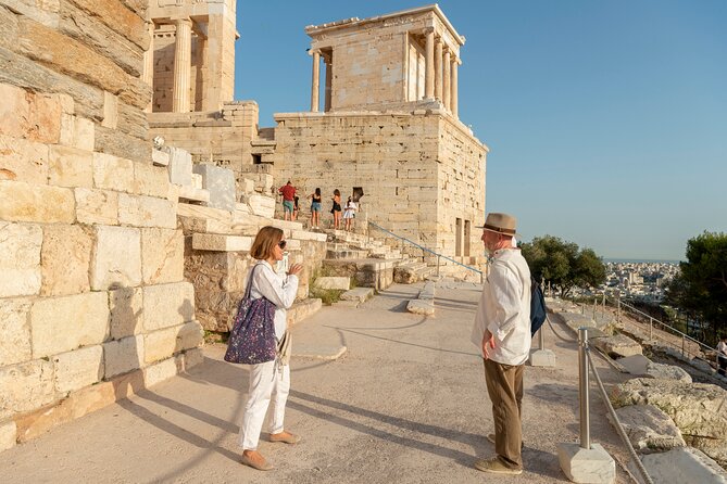 Acropolis Sightseeing With Greek Food Combo Tour - Plaka Exploration