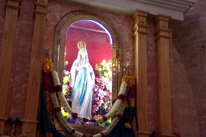 Basilica Of Our Lady Of Lourdes, Poondi From Trichy