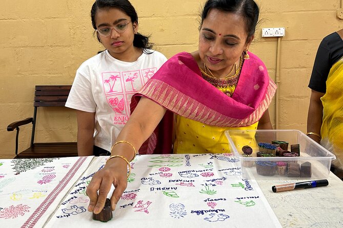 Block Printing Workshop - Activity Details