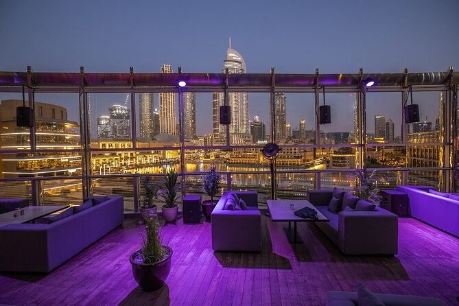 Burj Khalifa Tickets With the Roof Top Dinner Meal From Dubai - Ticket Inclusions