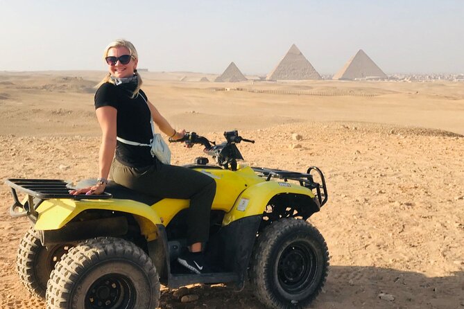 Desert Safari by ATV Bike Around the Pyramids - Booking Process