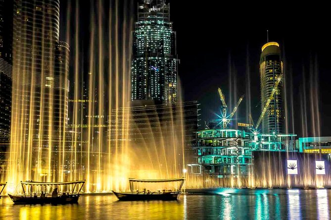 Dubai Burj Khalifa Fountain Show And Lake Ride - Additional Information