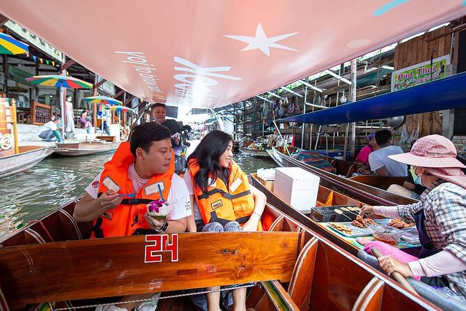 Explore Bangkok Floating Market and Ayutthaya by Road - Highlights